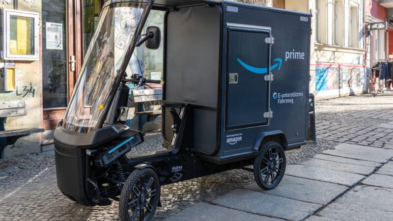 Amazon : Les nouvelles vélos de livraison pourraient réduire la circulation des camionnettes en ville.