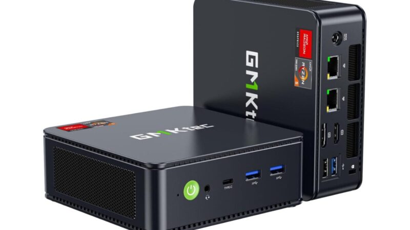 GMKtec Ryzen 5 Gaming Mini PC : Profitez du prix le plus bas uniquement pour les membres Amazon Prime.