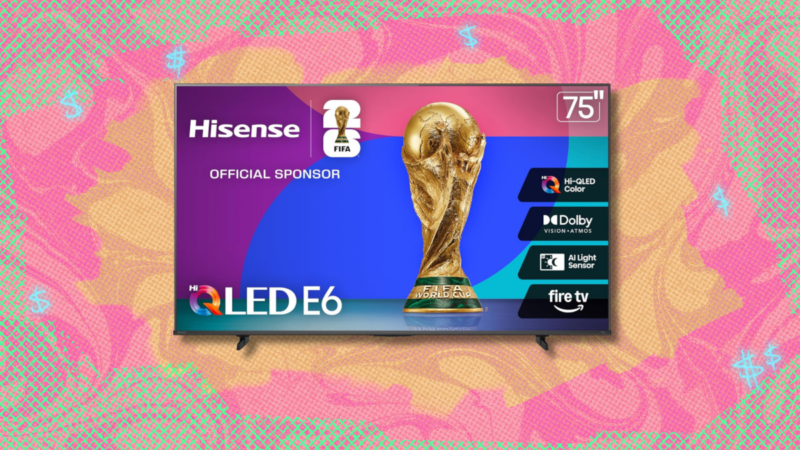 Hisense 75-inch E6 Cinema Series : Le meilleur deal TV à 302 $ de réduction, tous les détails.