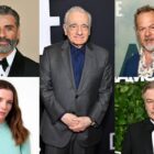 Clockwise from top left: Oscar Isaac, Martin Scorsese, David Costabile, Alec Baldwin, Betty Gil ...