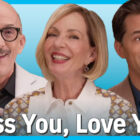 Jim Rash, Allison Janney, and Andrew Rannells for 'Miss You, Love You.'
