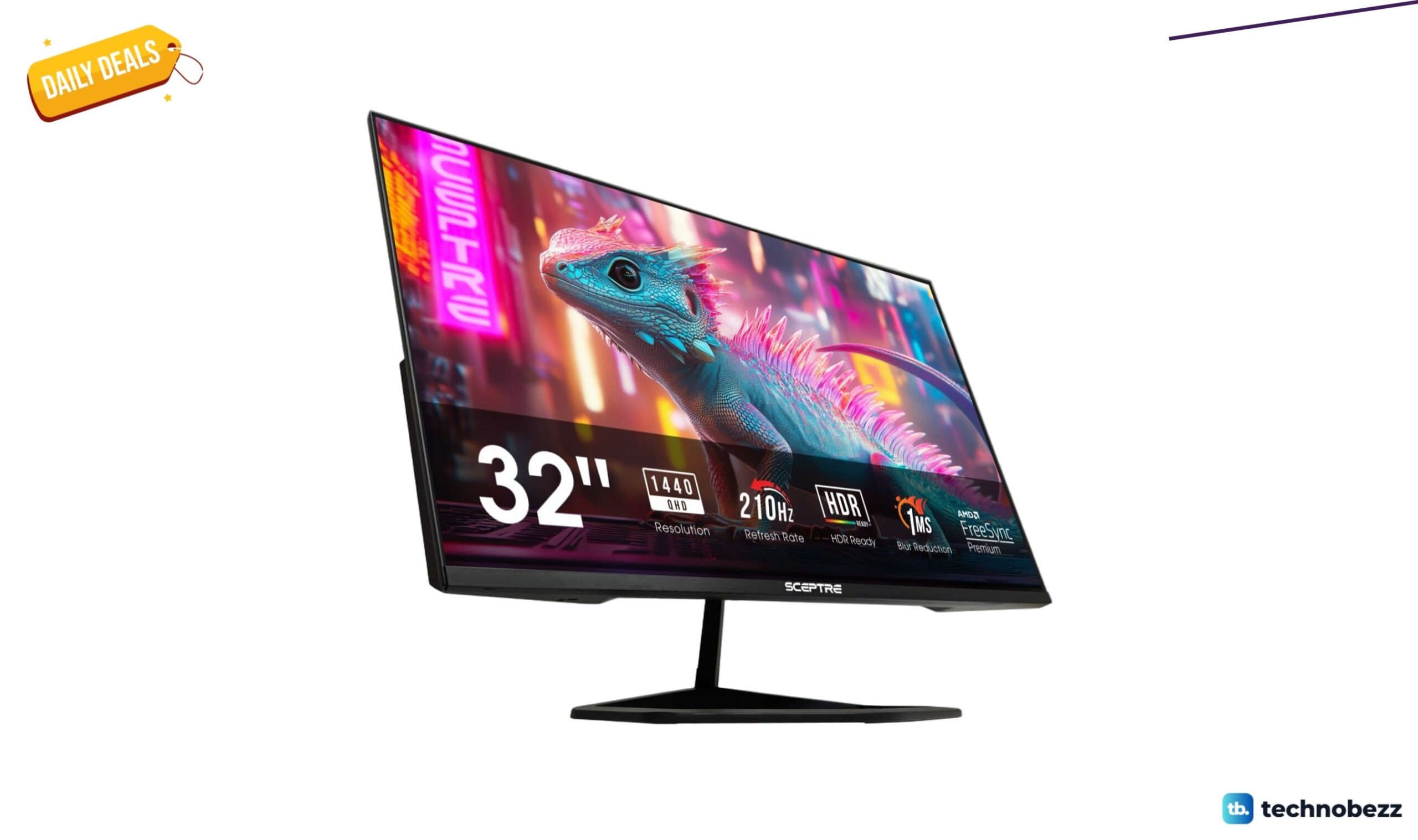 Sceptre New 2K QHD Prime Gaming Monitor : Ce que révèle sa baisse de prix à 173,90 $ sur Amazon.