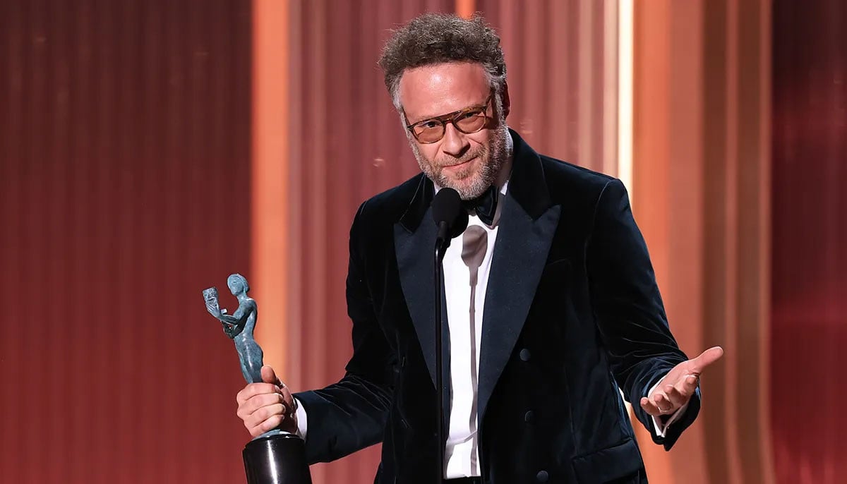 Seth Rogen : L’hommage émouvant à Catherine O’Hara après sa victoire aux BAFTA TV pour ‘The Studio’.