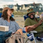 Tina Fey as Kate and Colman Domingo as Danny season two of the Netflix comedy 'The Four Seasons,' premiering May 28.