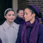 The Plum girls and Daisy look at Agnes