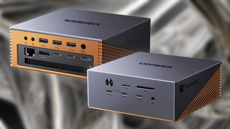 UGREEN Maxidok : Découverte du dock Thunderbolt 5 avec 17 ports et support triple écran.