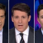David Muir, Tony Dokoupil, Tom Llamas