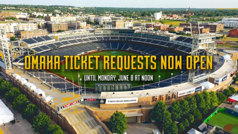 College World Series : Toutes les informations sur les demandes disponibles pour 2023.