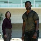 Julianne Nicholson and Sterling K. Brown in 