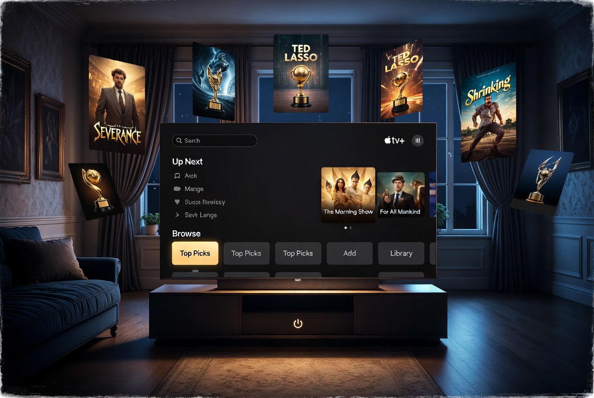 The Apple TV Curse : Analyse des raisons pour lesquelles personne ne regarde le service de streaming.