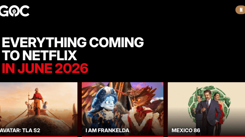Tout ce qui arrive sur Netflix en juin 2026 : Les nouveautés à ne pas manquer.