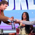 Premiere episode of Big Brother: Unlocked, season 2, scheduled to air on the CBS Television Network and streaming on Paramount+. Pictured: Jerry O’Connell, Taylor Hale and Derrick Levasseur