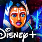 Clone Wars Ahsoka, Disney Plus logo, Maul Shadow Lord characters