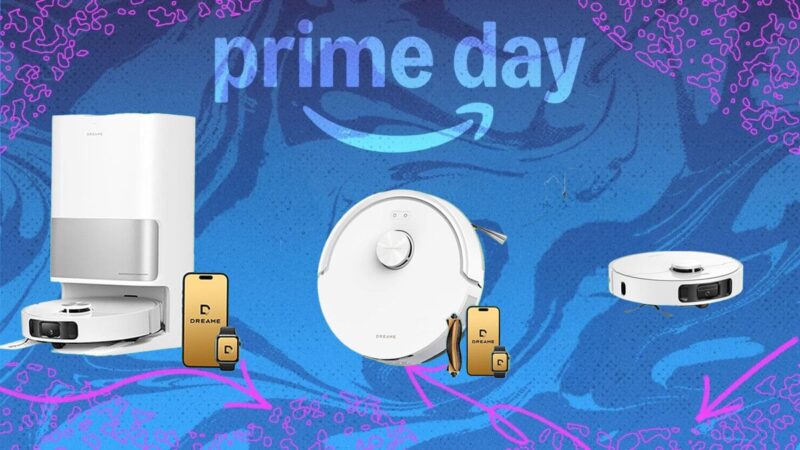 Dreame : Les meilleurs aspirateurs robots en réduction jusqu’à 73% pour Prime Day.