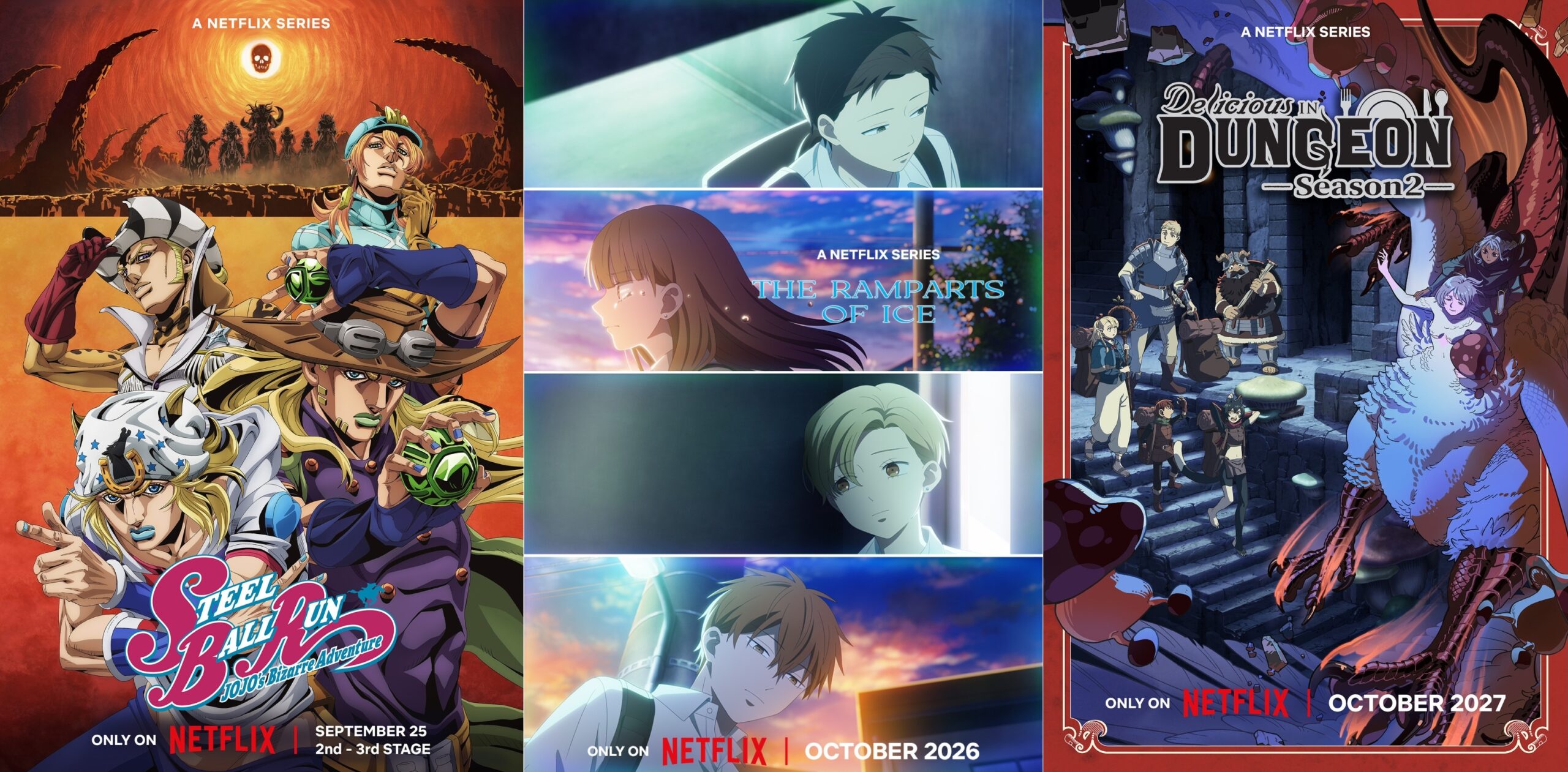 Netflix Anime été 2026 : Dernières mises à jour et titres à venir.
