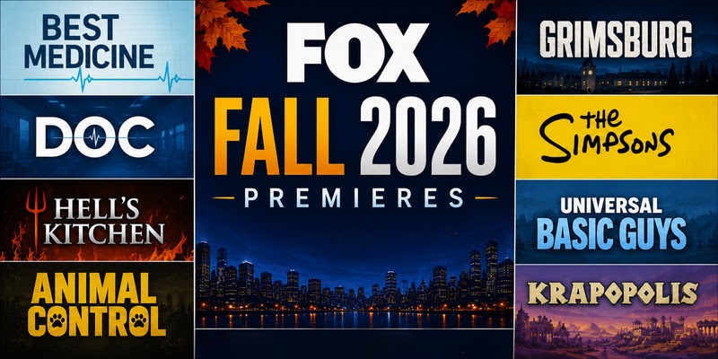 FOX 2026 Fall Primetime Lineup : Ce que révèle le programme des nouvelles séries.