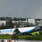 Amazon cargo plane hit van carrying 7 workers after runway overrun, killing 5