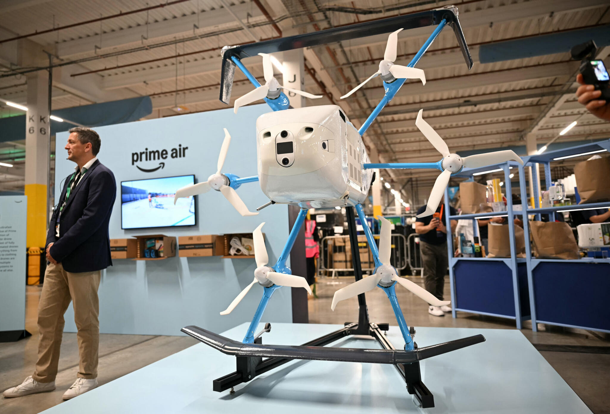 Amazon : Les drones de livraison bientôt disponibles dans le Massachusetts, ce que l’on sait.