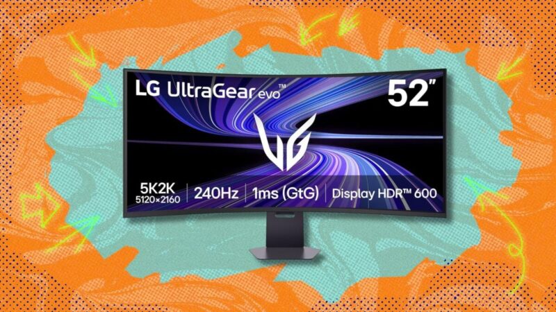 LG 52-inch Ultragear evo G9 : Économisez 253 $ sur ce moniteur de jeu, détails de l’offre.