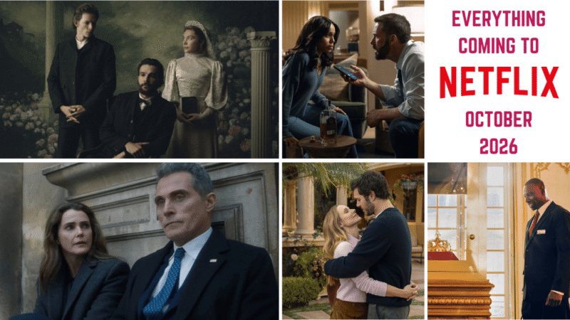 Netflix octobre 2026 : Les nouveautés à ne pas manquer ce mois-ci.