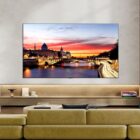 LG C6 OLED TV in living room