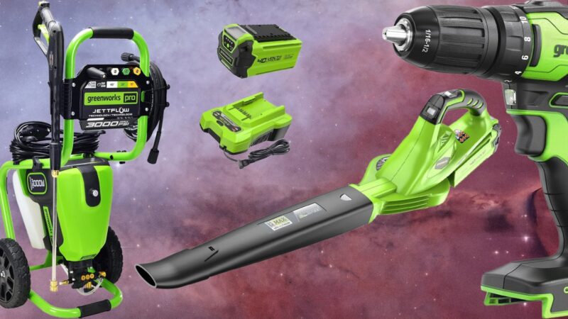 Amazon Greenworks : Détails sur la vente d’outils de jardin électriques à partir de 49,99 $.