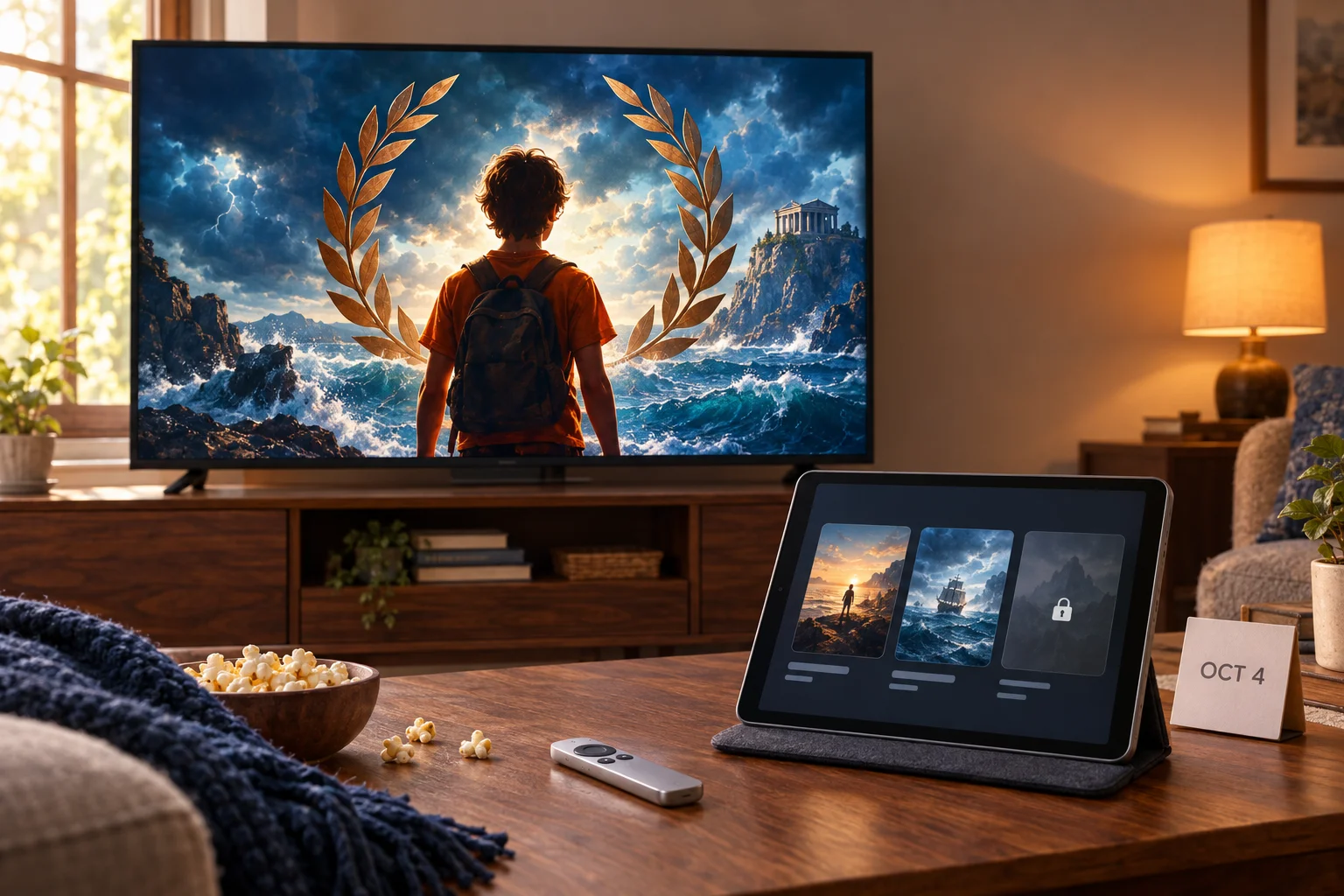 Percy Jackson and the Olympians : Les saisons 1 et 2 arrivent sur Netflix le 4 octobre, infos sur la saison 3.