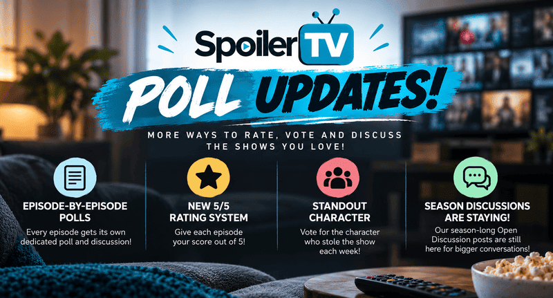 Polls SpoilerTV : Découvrez les nouvelles fonctionnalités pour évaluer vos séries préférées !
