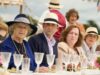 The Corinium board look down a table during a polo game