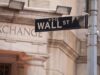 Wall Street sign in New York City
