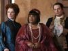 Rebecca Wisocky, Danielle Pinnock, and Brandon Scott Jones in the 